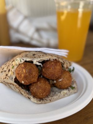   at Mister Falafel in Mainz