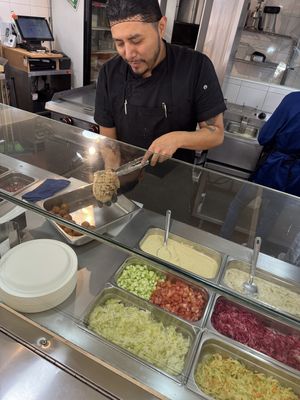   at Mister Falafel in Mainz