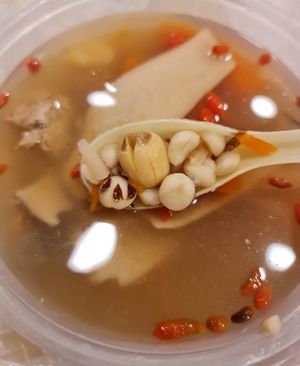 Four Spirits Soup ~ 12/7/22 at Jeun VirtueFarm in Central Singapore