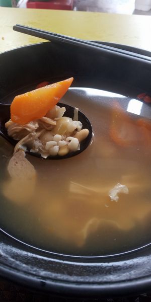 白果腐竹意仁汤 at Jeun VirtueFarm in Central Singapore