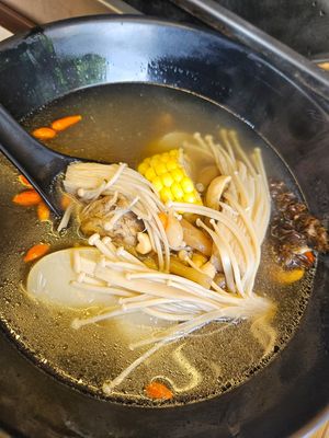 Mai Dong Snow Pear Soup ~ 3/11/23 at Jeun VirtueFarm in Central Singapore