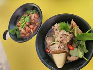 Braised Peanuts and Braised Mutton ~ 3/11/23 at Jeun VirtueFarm in Central Singapore