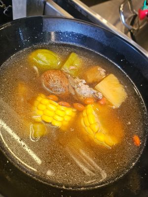 BitterGourd pineapple soup 😍 ~ 29/11/23 at Jeun VirtueFarm in Central Singapore