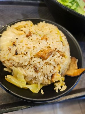 Cabbage rice ~ 4/1/24 at Jeun VirtueFarm in Central Singapore
