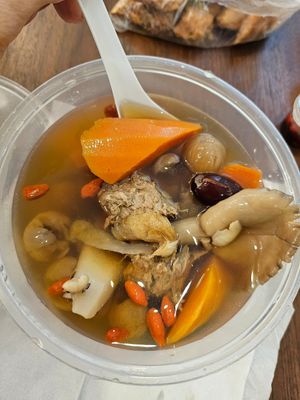 Longan six flavours soup ~ 27/5/24 at Jeun VirtueFarm in Central Singapore