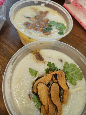 Peanut and Fish Porridge ~ 21/6/24 at Jeun VirtueFarm in Central Singapore