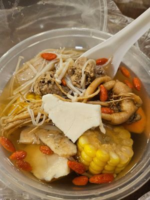 Ginseng Soup ~ 18/11/24 at Jeun VirtueFarm in Central Singapore