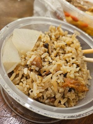 Olive rice with radish ~ 18/11/24 at Jeun VirtueFarm in Central Singapore