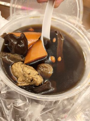 Dang gui soup at Jeun VirtueFarm in Central Singapore