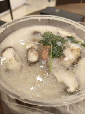 Fish porridge at Jeun VirtueFarm in Central Singapore