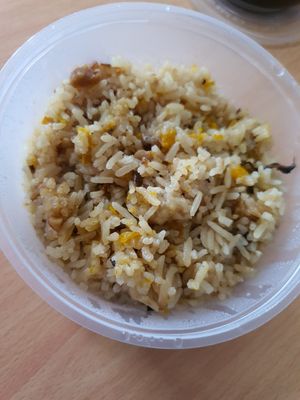 Pumpkin rice ~ Circuit Breaker Period at Jeun VirtueFarm in Central Singapore