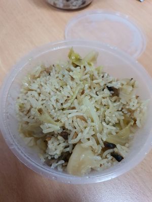 Cabbage Rice ~ Circuit Breaker Period Phrase 1 at Jeun VirtueFarm in Central Singapore