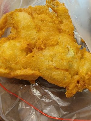 Veg fritter ~ 14/8/24 at Su Shi Jia Xiang Wei 素食家乡味 in Central Singapore