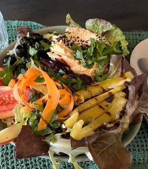 Bunter Salat  at Nasch in Hamburg