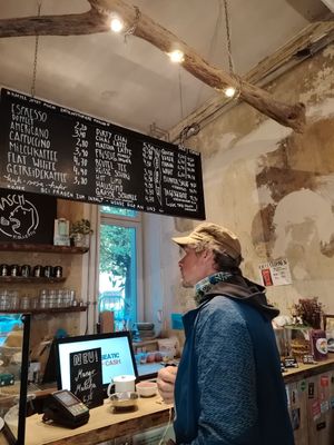 Menu at Nasch in Hamburg