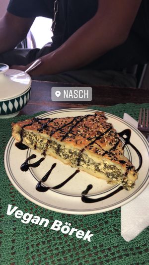 Vegan Börek at Nasch in Hamburg