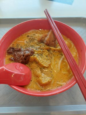 Laksa (May 2023) at Ju Fu Yuan Vegetarian Delight 聚福缘素食 - Eunos in Central Singapore