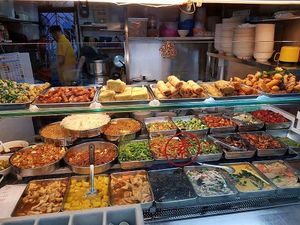 Mixed Rice at Ju Fu Yuan Vegetarian Delight 聚福缘素食 - Eunos in Central Singapore