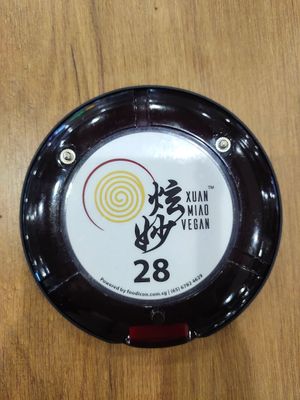 Waiting.... at Xuan Miao Veggie Food 炫妙 - PLQ Mall in Central Singapore