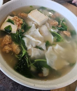 Mee Hoon Kuey ~ 17/7/24 at Xuan Miao Veggie Food 炫妙 - PLQ Mall in Central Singapore