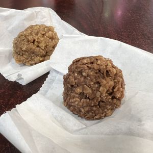 Chocolate and Peanut Butter No Bakes  at Twisted  Noodle Cafe in St George
