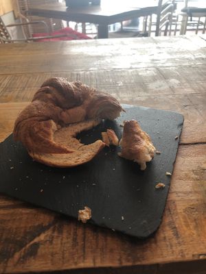 “Vegan spelt croissant” at AbonaVida in Madrid