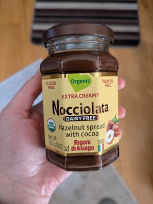 Vegan Nutella dupe - so good!! at Whole Foods Market in Columbus