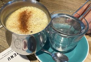 Golden turmeric latte  at Nutrition Republic in Goodwood