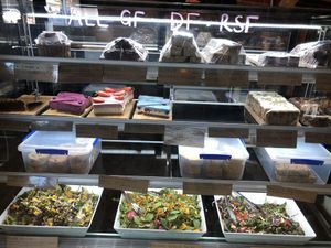 Desserts and salads at Nutrition Republic in Goodwood
