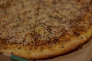 Fresh Garlic and Herbs at Shemesh Pizza in Caulfield