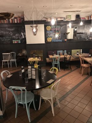 Seating  at The Green Room in Gothenburg