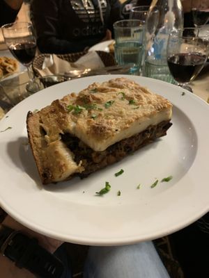Vegan Moussaka at Mama Tierra in Athens