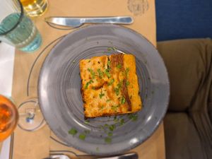 Mousaka at Mama Tierra in Athens