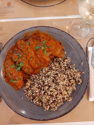 Soutzoukakia at Mama Tierra in Athens