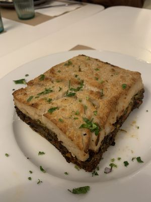 Moussaka   at Mama Tierra in Athens