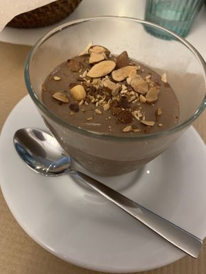 Chocolate Mousse   at Mama Tierra in Athens