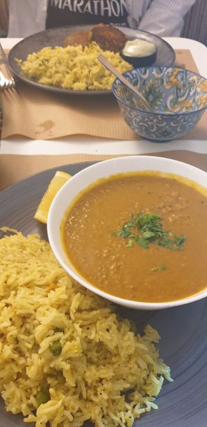 Daal Fry at Mama Tierra in Athens