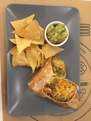 Spicy Burrito  at Mama Tierra in Athens