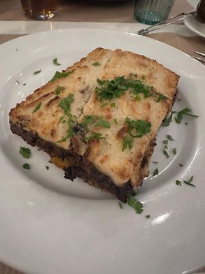 Moussaka #Veganuary at Mama Tierra in Athens