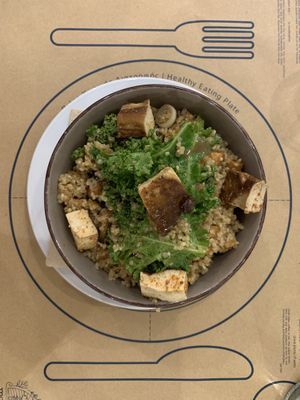 Macrobiotic Bowl at Mama Tierra in Athens