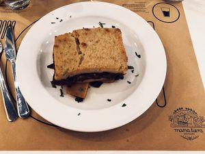 Moussaka at Mama Tierra in Athens
