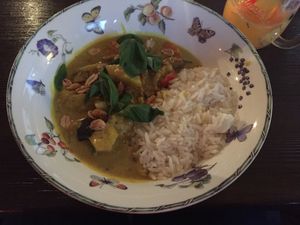 Massaman curry at GreenSoul in Leipzig