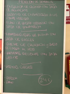 Weekend menu  at La Retama in Zaragoza