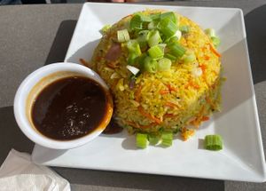 Pineapple fried rice  at The Wheelhouse in Springfield