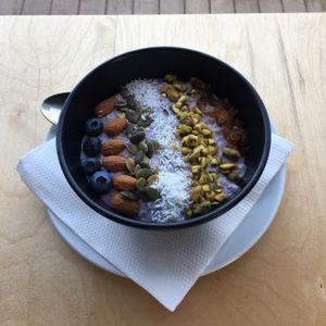 raw porridge at Cargo Coffee and Kitchen in Helsinki