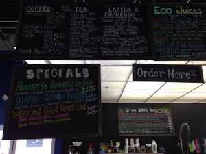 Menu at Cafe Pine in Burlington