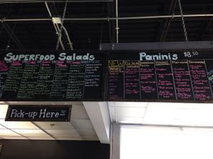 Menu part 3 at Cafe Pine in Burlington