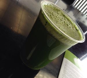 Green caffeine at Cafe Pine in Burlington