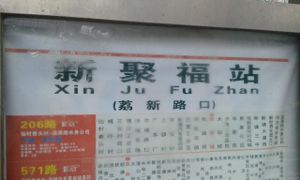 I took a bus to this location in Zengcheng, Guangzhou.  新聚福站下车 at Heshan Vegetarian in Zengcheng