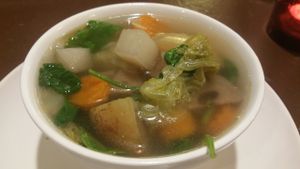 Soup at Velvet Leaf in Berlin